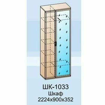 ШК-1033 шкаф для одежды и белья